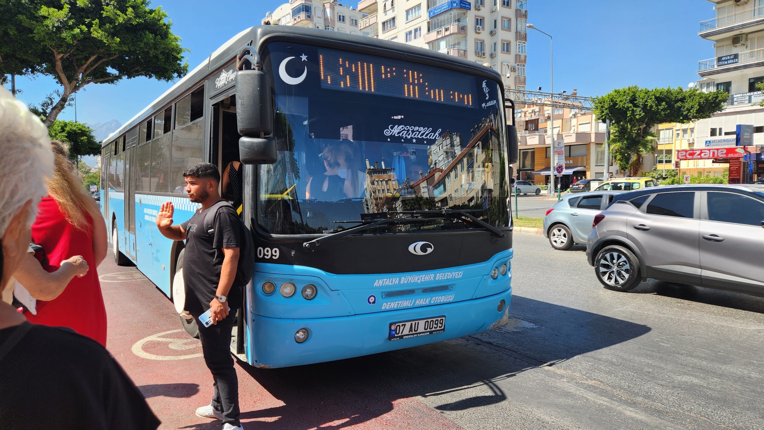 Safe and Easy Public Transportation in Antalya, Türkiye