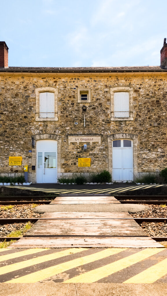 La Coquille train station Eurail